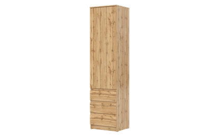 Шкаф-пенал НК Мебель ШКЯ-1 / 72678278 (дуб вотан)