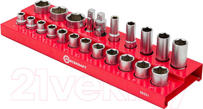 Набор головок слесарных ForceKraft FK-50221 (56851)