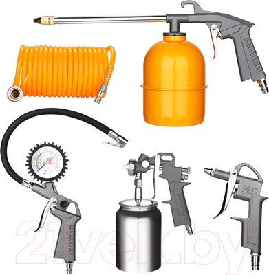 Набор пневмоинструмента Deko DKSG05-1 / 018-0909-1