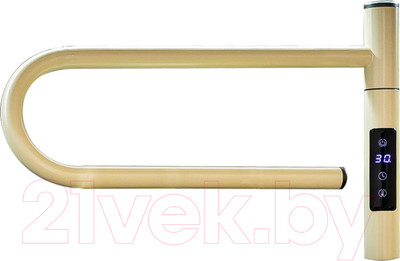 Полотенцесушитель электрический Gloss & Reiter Smart E2.L.39x25.R1 (таймер, слоновая кость глянцевый)