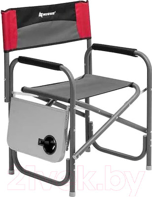 Кресло складное Nisus Maxi / N-DC-95200T-M-R-GRD (серый/красный/черный)