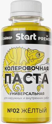 Колеровочная паста START Х2 (100мл, желтый)