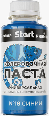 Колеровочная паста START Х18 (100мл, синий)