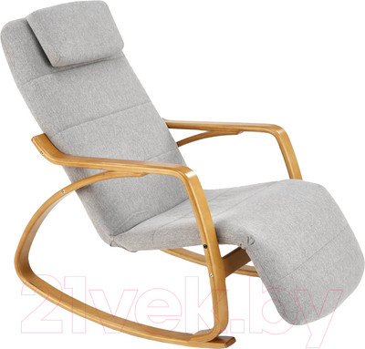 Кресло-качалка Halmar Prime (серый)