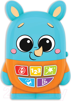 Развивающая игрушка Азбукварик Носорожек. Диско-малыши / 2952