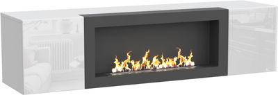 Тумба НК Мебель Point тип-28 / 71778481 (белый/белый глянец)