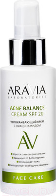Крем для лица Aravia Laboratories Acne Balance Cream SPF 20 (100мл)