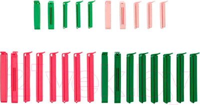 Набор зажимов для пакетов Ikea Бевара 005.241.74