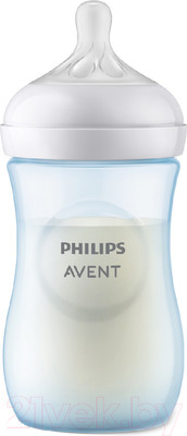 Бутылочка для кормления Philips AVENT Natural Response / SCY903/21 (260мл, голубой)