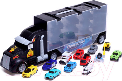 Автовоз игрушечный Автоград Грузовик Перевозчик / 4329111