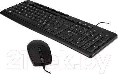 Комплект клавиатура и мышь Оклик S650 (черный)