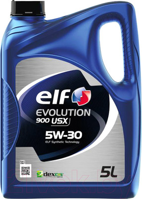 Моторное масло Elf Evolution 900 USX 5W30 / 228399 (5л)