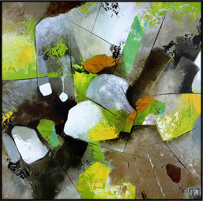 Картина Декарт Абстракция 8Л3663 (в раме)