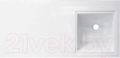 Умывальник Эстет Dallas Silk 110x48 R / ФР-00015077