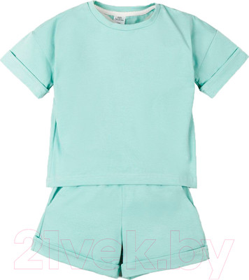 Комплект одежды для малышей Amarobaby Jump / AB-OD21-JUMP2201/32-92 (мятный, р.86-92)