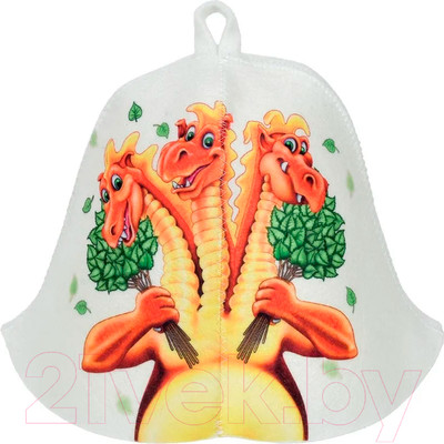 Шапка для бани Hot Pot Змей Горыныч / 41360