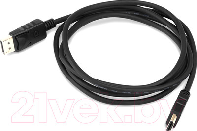 Кабель Buro BHP RET HDMI_DPP18 (1.8м, черный)