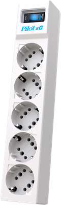 Сетевой фильтр Pilot SG (1.8м, 5 розеток, белый)