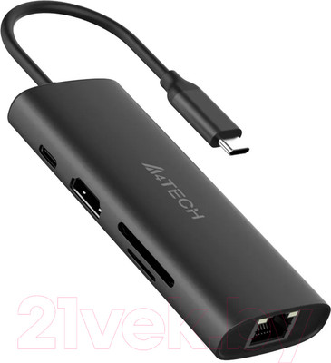Док-станция для ноутбука A4Tech DST-80C (серый)