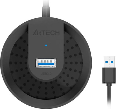 USB-хаб A4Tech HUB-30 (черный)