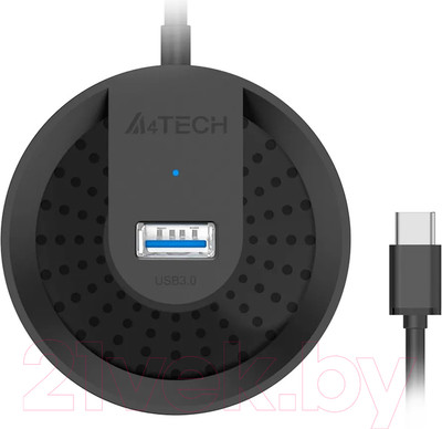 USB-хаб A4Tech HUB-30C (черный)