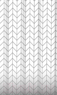 Шторка-занавеска для ванны Perfecto Linea Secret 36-118107 (векторная графика)