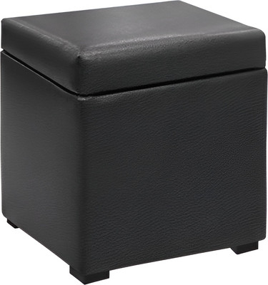 Банкетка Комфорт-S Квадратная (экокожа черный)