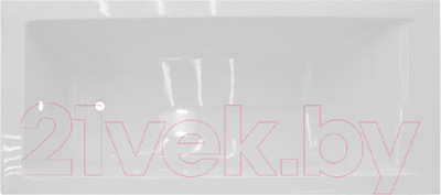 Ванна из искусственного мрамора Эстет Delta 170x80 Slim / ФР-00015337