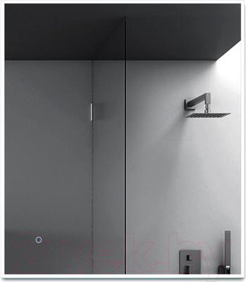 Зеркало Алмаз-Люкс Dublin 8070s-6 (80x70см, с подсветкой и сенсорной кнопкой)