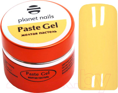 Гель-паста для ногтей Planet Nails Желтая пастель (5мл)