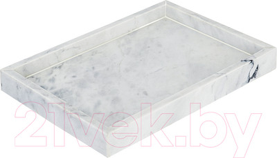 Поднос Bergenson Bjorn Marm / BB000089 (белый мрамор)