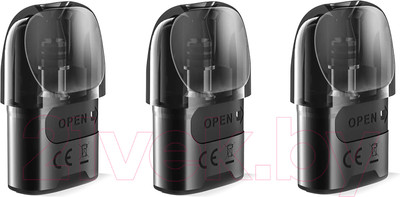 Набор картриджей для электронного парогенератора Lost Vape Ursa NanoS/Ursa Nano/Ursa Baby Mesh 1.0Ом (2.5мл, 3шт)