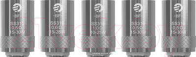Набор испарителей Joyetech BF для CUBIS/eGO AIO/Cuboid Mini 0.6 Ом SS316 / 4685 (5шт)