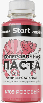 Колеровочная паста START Х9 (100мл, розовый)