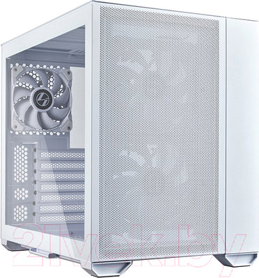 Корпус для компьютера Lian Li O11 Air Mini / G99.O11AMW.00 (белый, без БП)