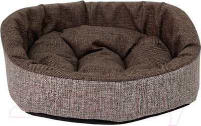 Лежанка для животных Homepet №3 82793 (57x45x17см, коричневый)
