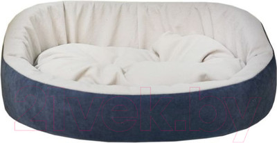 Лежанка для животных Homepet №3 82856 (57x45x17см, серый/белый)