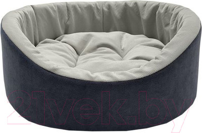 Лежанка для животных Homepet №4 82853 (64x50x21см, серый/белый)