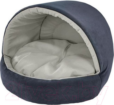 Домик для животных Homepet №1 82913 (38x35x27см, серый/белый)