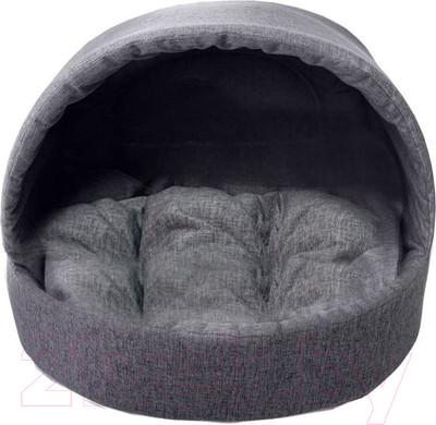 Домик для животных Homepet №2 82844 (44x44x36см, графит)