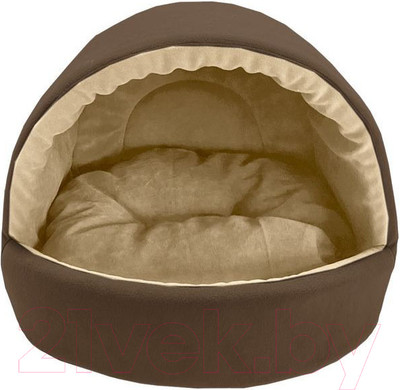 Домик для животных Homepet №2 82861 (44x44x36см, шоколад)