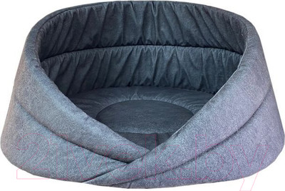 Лежанка для животных Homepet №2 83139 (55x55x27см, пыльно-голубой)