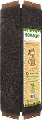 Когтеточка Homecat С кошачьей мятой малая венге / 82011 (58x21см)