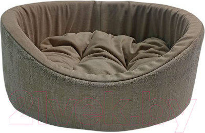 Лежанка для животных Homepet №2 83670 (49x43x17см, коричневый/золото)