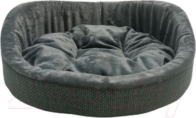 Лежанка для животных Homepet Plush №2 84204 (49x43x17см, темно-зеленый)