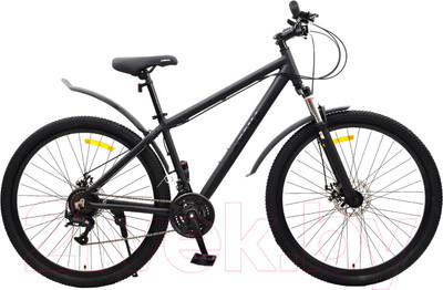 Велосипед Arena Baxter 29 2024 (17, черный матовый)