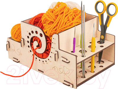 Органайзер для хранения Woody Держатель пряжи Петельки Тип 2 / 06237