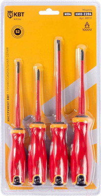Набор отверток КВТ Слим НИО-2204 / 88931