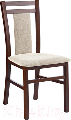 Стул Halmar Hubert 8 (темный орех/Lars 07)