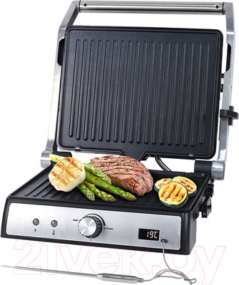Электрогриль Tuarex TK-5001 (серебристый/черный)